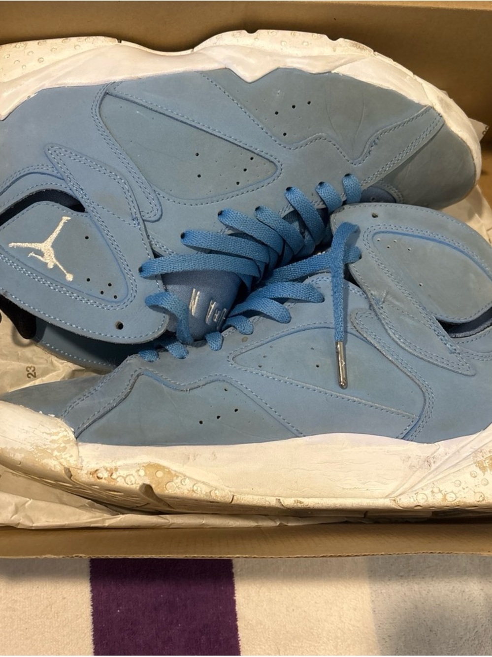 Jordan 7 Retro Pantone